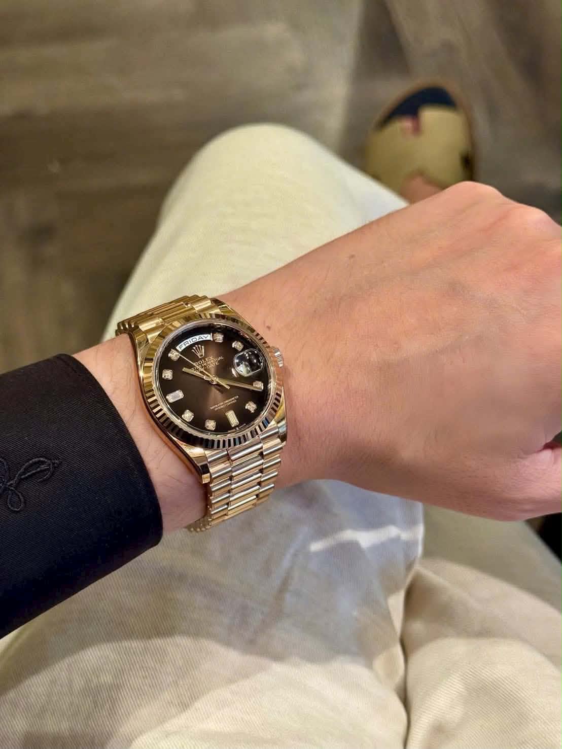 Rolex Day-Date 40 Chocolate